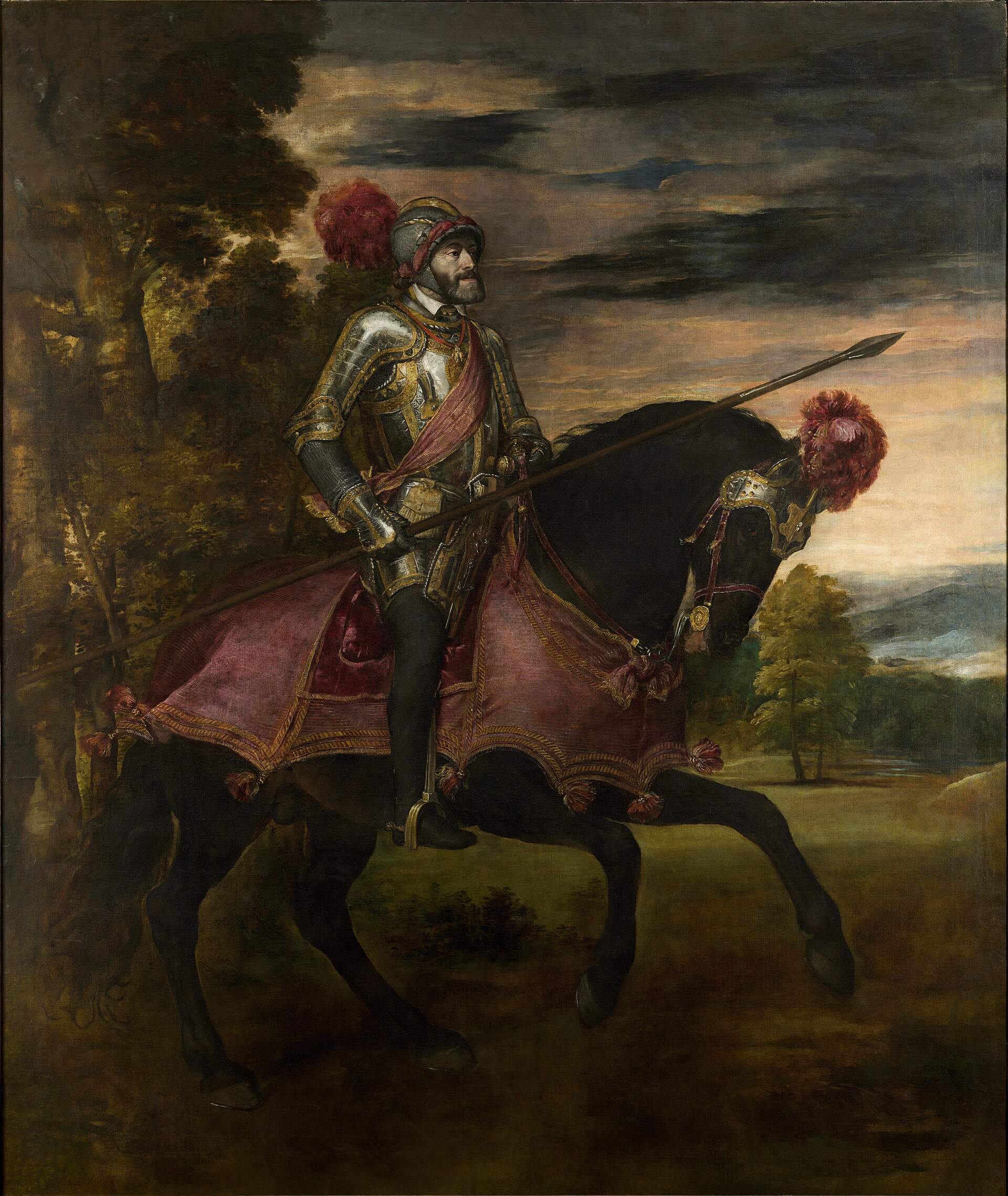 Equestrian Portrait of Charles V
