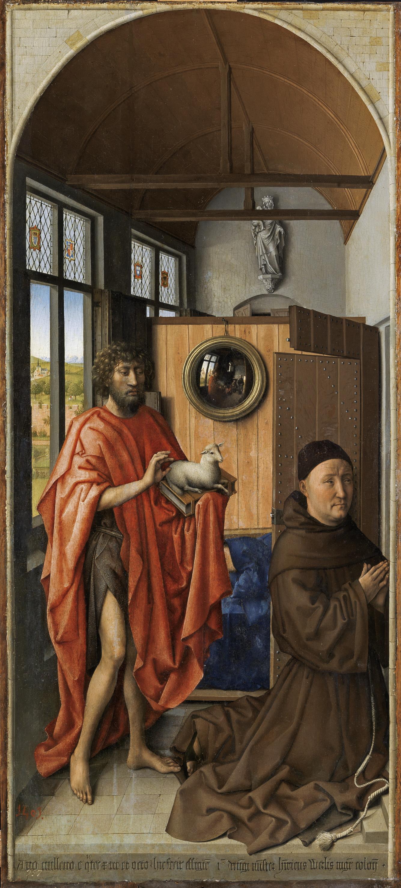 Donor Henri de Werl, protected by St. John the Baptist