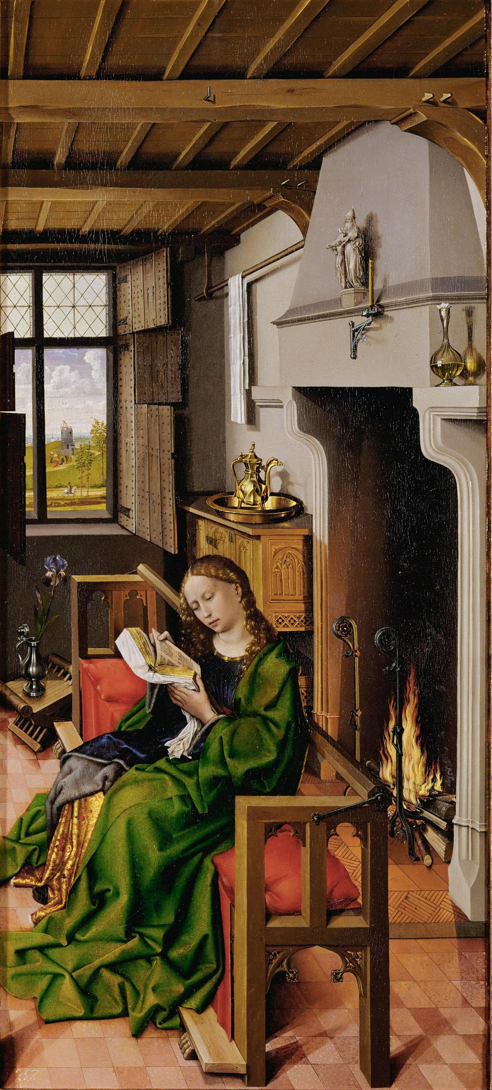 Saint Barbara Reading