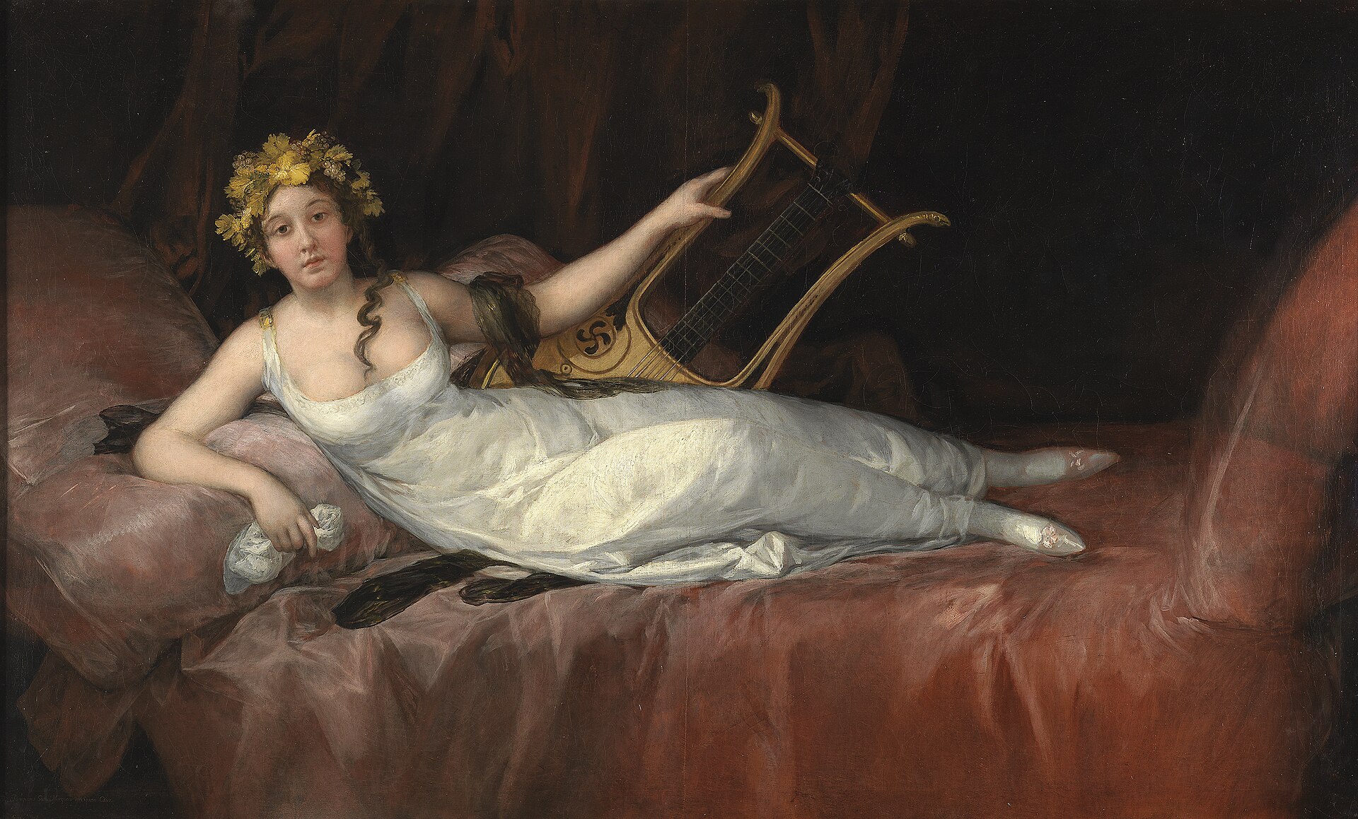 Portrait of the Marchioness of Santa Cruz
